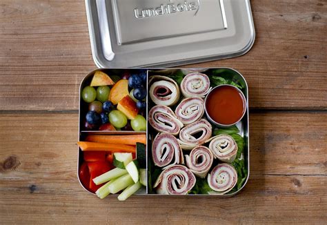 lunchbots stainless steel lunch box|lunchbots large trio 3 section.